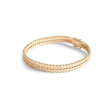 Geneve armbånd 1 rk/18,5 cm - 14 kt. Guld fra Fine Essentials by Plaza