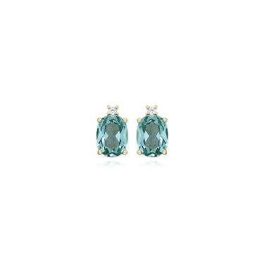 Ocean Royal øreringe - 8 kt. fra Gold Essentials by Plaza