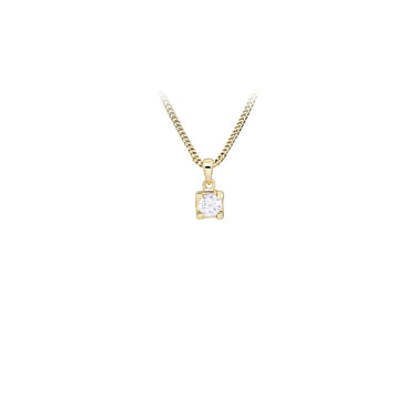 Tiara halskæde - 8 kt. fra Gold Essentials by Plaza
