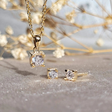 Tiara halskæde - 8 kt. fra Gold Essentials by Plaza