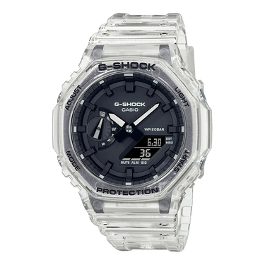 G-Shock Basic Ur - Transparent/Sort fra Casio