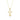 Angel halskæde - 8 kt. fra Gold Essentials by Plaza