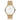 NativeR // 32mm // Gold // Gold 5-Link // White Dial fra Nordgreen