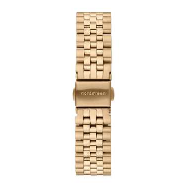 NativeR // 32mm // Gold // Gold 5-Link // White Dial fra Nordgreen