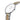 NativeR // 32mm // Silver // Silver/Gold 5-Link // White Dia fra Nordgreen