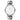 Native White Dial with Silver Chain Watch Strap fra Nordgreen