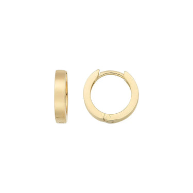 Simple creoler 11mm - Forgyldt fra Lush Lush Jewelry