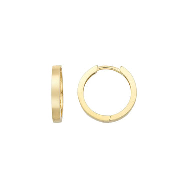 Simple creoler 15mm - Forgyldt fra Lush Lush Jewelry