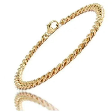 Panser Facet armbånd 0,65/18,5 - 8 kt. Guld fra Gold Essentials by Plaza