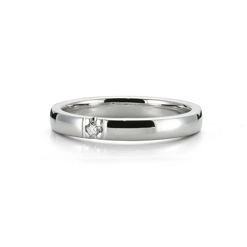 Hvg alliancering 1x0,03ct. W-si - 9 kt. fra Nuran