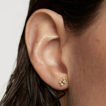 Bubble Single ørering - Forgyldt fra PDPAOLA