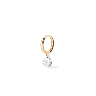 Aqua Single ørering - Forgyldt fra PDPAOLA