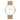 Philosopher // 36mm // Gold // Gold Mesh // White Dial fra Nordgreen