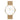 Philosopher // 36mm // Gold // Gold Mesh // White Dial fra Nordgreen