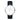 Philosopher // 40mm // Silver // Leather // Black // White fra Nordgreen