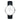 Philosopher // 40mm // Silver // Leather // Black // White fra Nordgreen