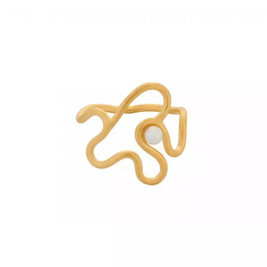 Bay Pearl ring - Forgyldt fra Pernille Corydon
