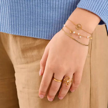 Bay Pearl ring - Forgyldt fra Pernille Corydon