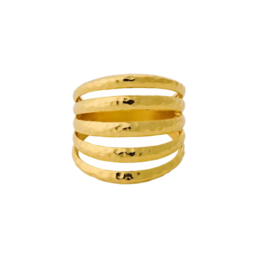 Poetry Ring - Forgyldt fra Pernille Corydon