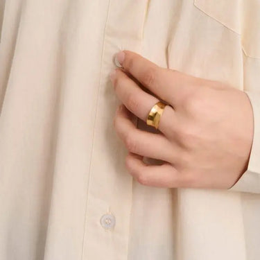 Saga ring - Forgyldt fra Pernille Corydon
