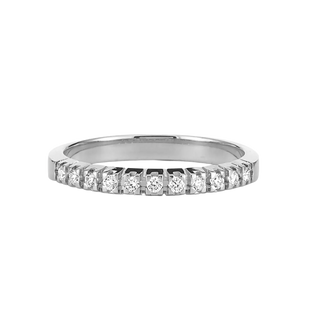 Emilie Ring 0,17 ct. - 14 kt. Hvidguld fra Diamond Essentials by Plaza
