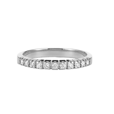 Emilie Ring 0,17 ct. - 14 kt. Hvidguld fra Diamond Essentials by Plaza