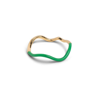 Sway ring - Forgyldt fra Enamel