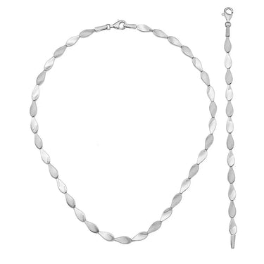 Drop halskæde - Sølv fra Silver Essentials by Plaza