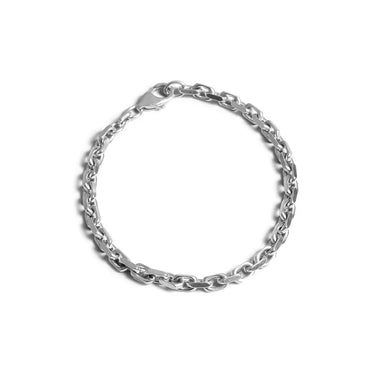 Anker Facet armbånd 1,50/18,5 - Sølv fra Basic Essentials by Plaza