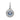 Princess Topas Vedhæng 0,08 ct. - 14 kt. Hvidguld fra Fine Essentials by Plaza