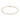 Anker Rund armbånd 0,50 - Forgyldt fra Basic Essentials by Plaza