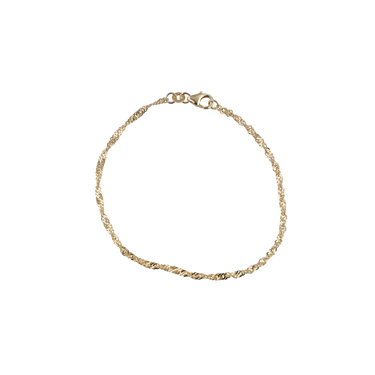 Singapore 2,3/17 armbånd - 8 kt. Guld fra Gold Essentials by Plaza