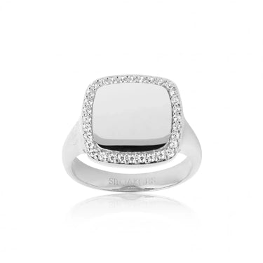 Follina Quadrato Ring - Sølv fra Sif Jakobs Jewellery