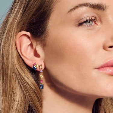 Ivrea Tre øreringe - Forgyldt fra Sif Jakobs Jewellery