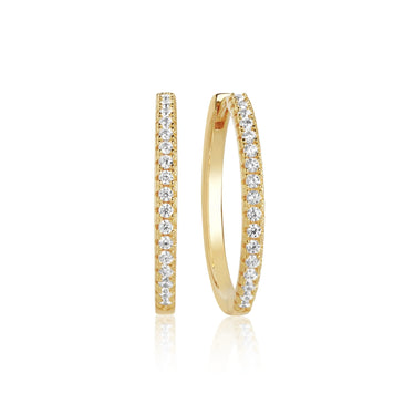 Ellera x Grande Øreringe - Forgyldt fra Sif Jakobs Jewellery
