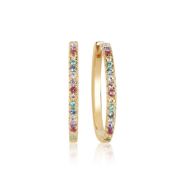 Ellera x Grande Øreringe - Forgyldt fra Sif Jakobs Jewellery
