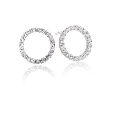 Biella Uno Øreringe - Sølv fra Sif Jakobs Jewellery