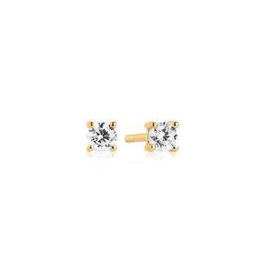 Princess Piccolo Øreringe - Forgyldt fra Sif Jakobs Jewellery
