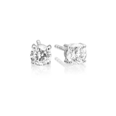 Princess Round Øreringe - Sølv fra Sif Jakobs Jewellery