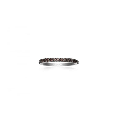 Corte Uno Ring - Rhodineret Sølv fra Sif Jakobs Jewellery