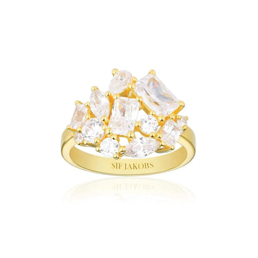 Ivrea Grande ring - Forgyldt fra Sif Jakobs Jewellery