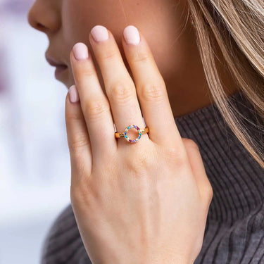 Biella Piccolo Ring - Forgyldt fra Sif Jakobs Jewellery