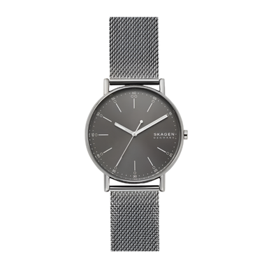 Signatur ur - Gunmetal/grå fra Skagen