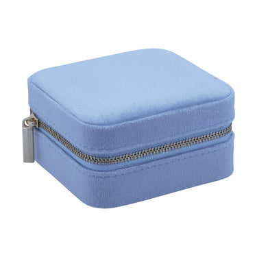 Smykkeskrin mellem, Lyseblå, velour fra Bymalumade