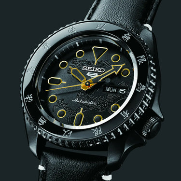 5 Sports Bruce Lee Limited Edition Ur - Sort fra Seiko