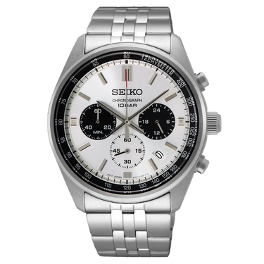 Chronograph Ur - Sølv fra Seiko