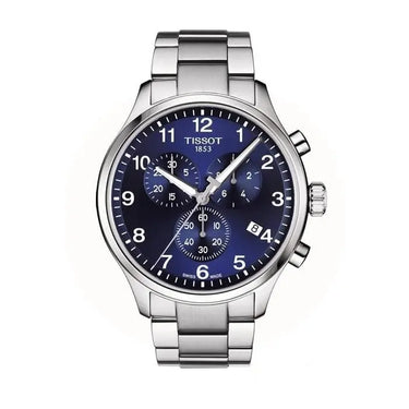 Chrono XL classic ur - Sølv/blå fra Tissot