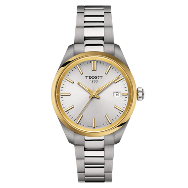 PR 100 Ur - Sølv/Guld fra Tissot