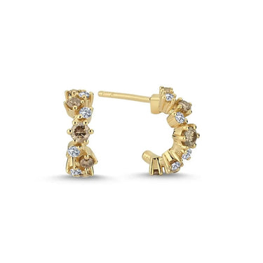 Twinkle Øreringe m. 0,48 ct. W/SI - 14 kt. Guld fra Nuran