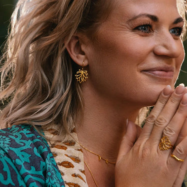 Mie Moltke Øreringe - Forgyldt fra Izabel Camille Collab